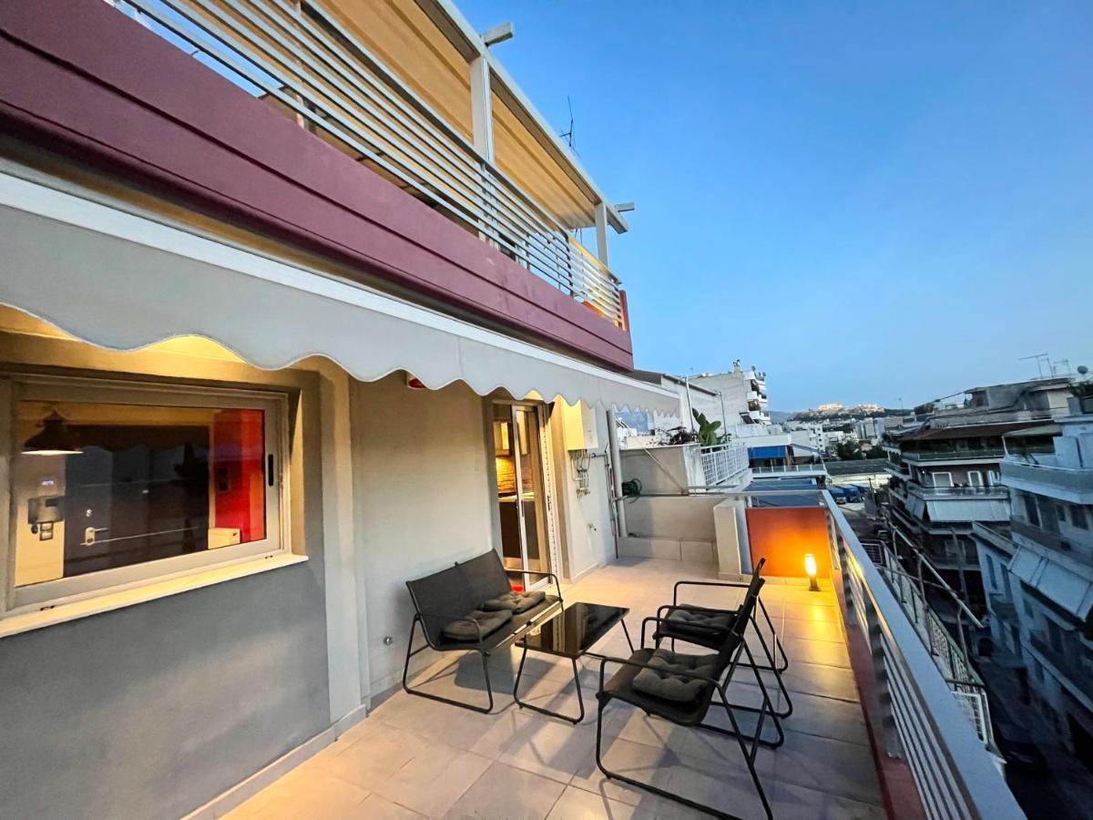 Acropolis View 6Th Floor Penthouse Apartment Athens Exterior photo